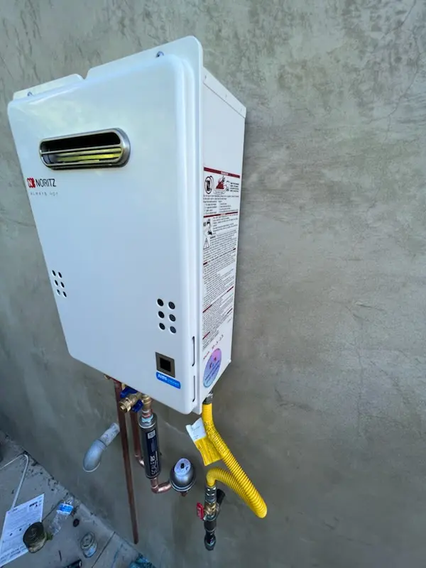 Tankless water heater installation for Mapleton homes